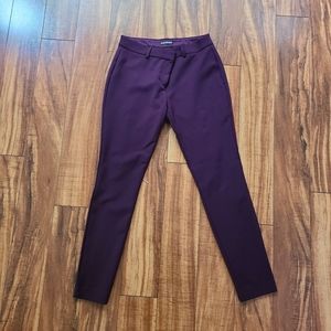 6R Express Purple Dress Pants